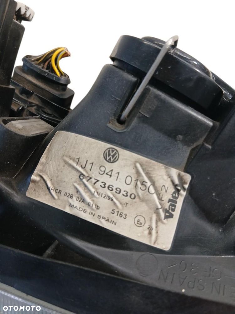 LAMPA LEWA PRZEDNIA PRZÓD VW GOLF IV 1J1941015C - 3