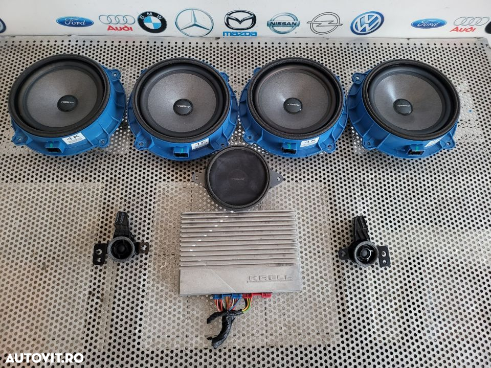 Sistem Audio Complet Boxe Statie Krell Hyundai Tucson An 2015-2020 Originale Ca Si Noi - 3