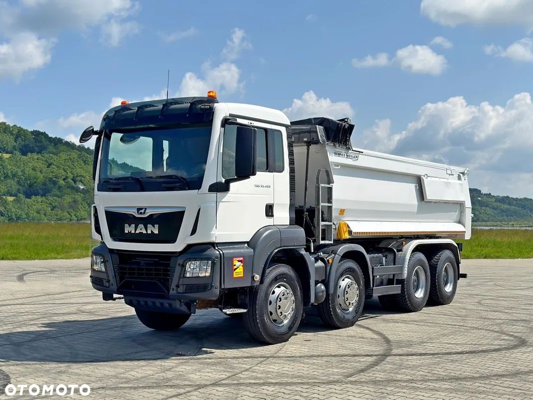 MAN TGS 35.420 * WYWROTKA * 8x4 * STAN BDB - 1