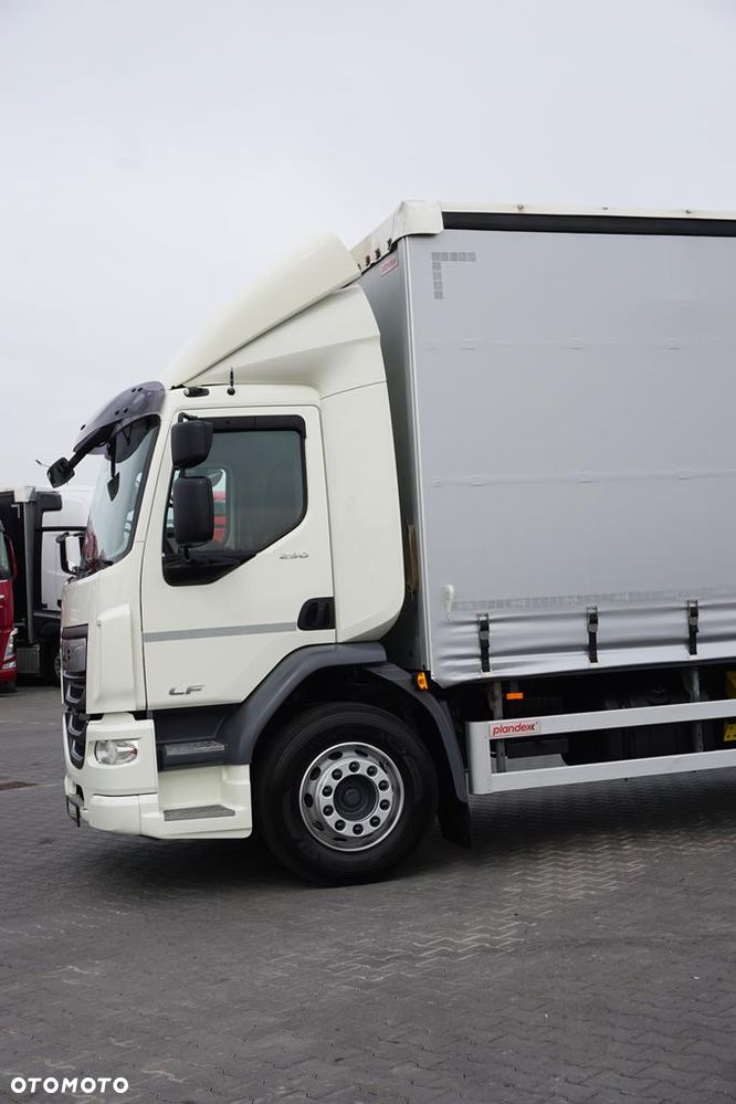 DAF / LF / 290 / E 6 / FIRANKA + WINDA / ŁAD. 9 970 KG / 19 PALET - 25