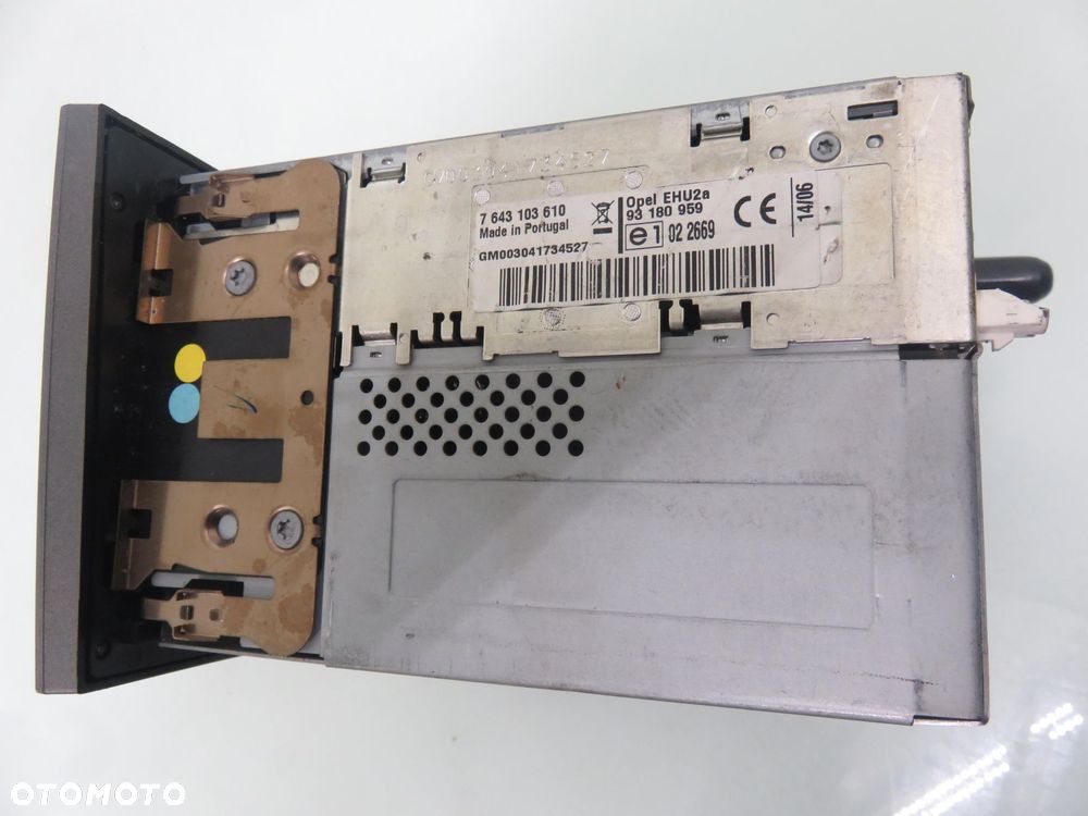 RADIO CD30 OPEL ASTRA III H 93180959 13111165 102487000 - 3