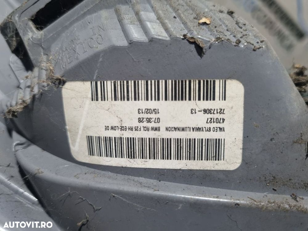 Stop Dreapta BMW X3 F25 2010 - 2014 SUV 4 Usi (1287) Bec clasic - 4