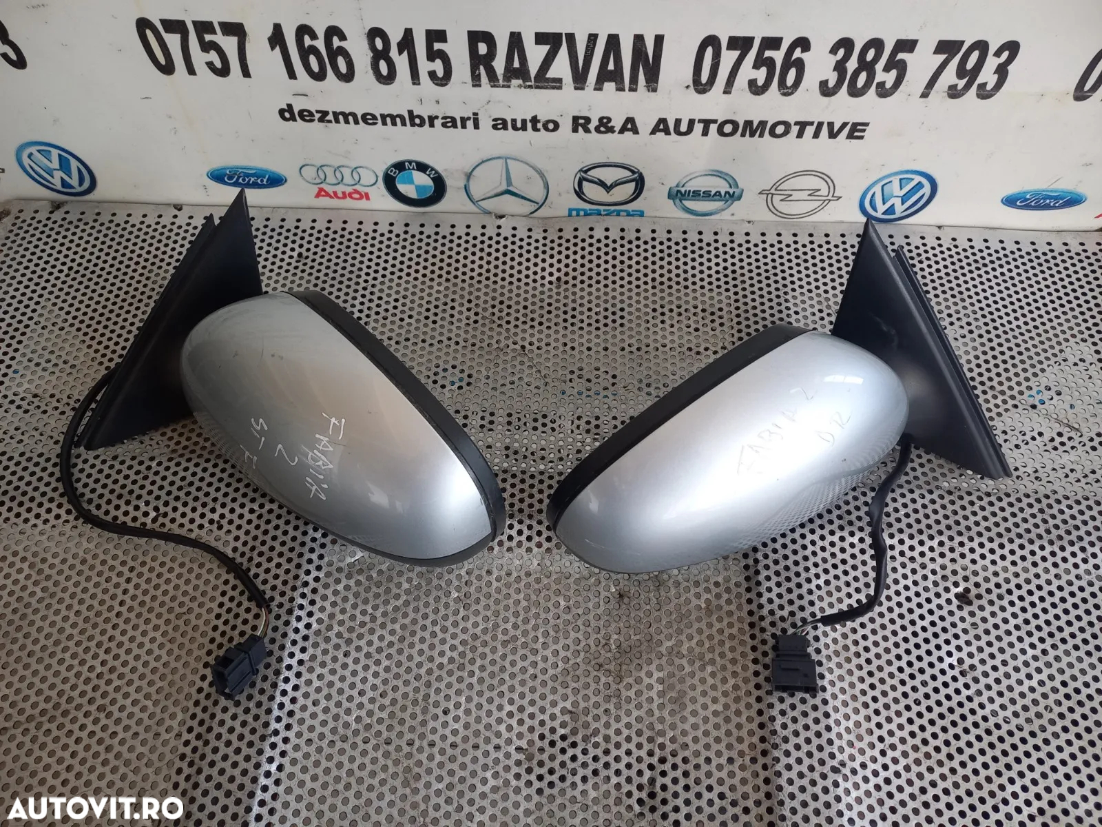 Oglinzi Oglinda Stanga Dreapta Electrica Skoda Fabia 2 An 2007-2008-2009-2010-2011-2012-2013-2014 V - 7