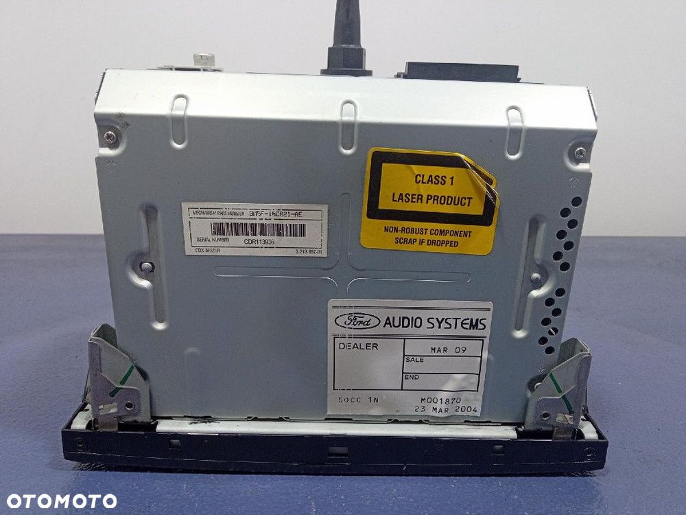 FORD C MAX MK1 03- RADIO CD FABRYCZNE SONY 3M5T-18C815-EH - 7