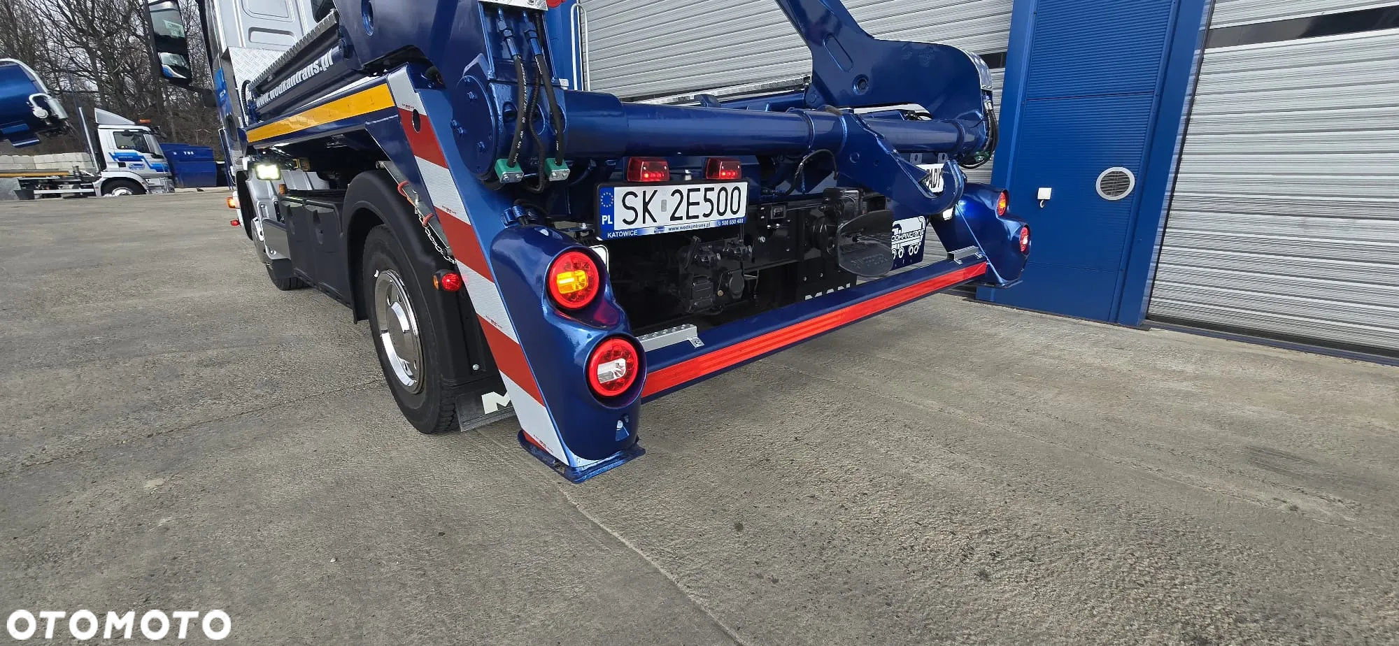 MAN TGL 12.250 bramowiec MEILLER AK 7 NT import Niemcy specjalny - 15