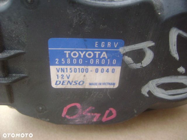 Toyota Avensis 2.0 2.2 D4D 126km zawor EGR - 2