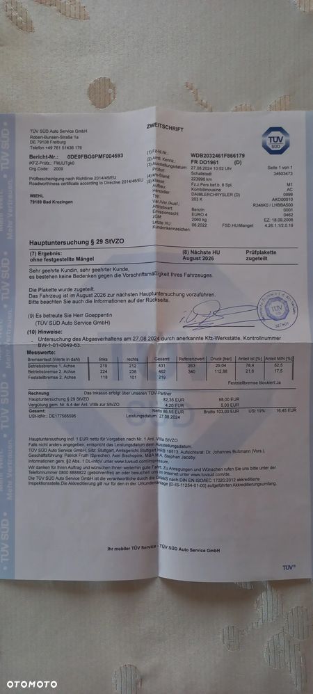 Mercedes-Benz Klasa C 180 T Kompressor Avantgarde - 18