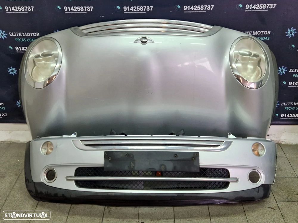 Frente completa usada MINI ONE R53 R50 capot guardalamas oticas parachoques - 3