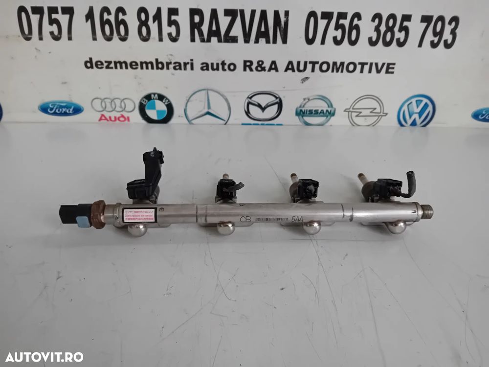Injector Rampa Injectoare Honda Civic HRV HR-V 1.5 Benzina Turbo 2015-2020 Motor L15BA 18.000 Km - 2