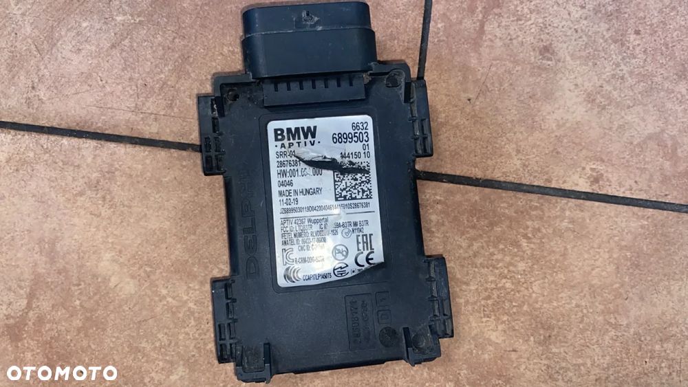 BMW G30 G11 G05 CZUJNIK RADAROWY BLISKIEGO ZASIĘGU 6899503 - 2