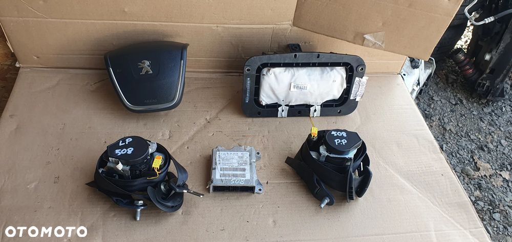 Poduszki pasy AIRBAG sensor zestaw naprawczy Oryginał Peugeot 508 I Lift - 1