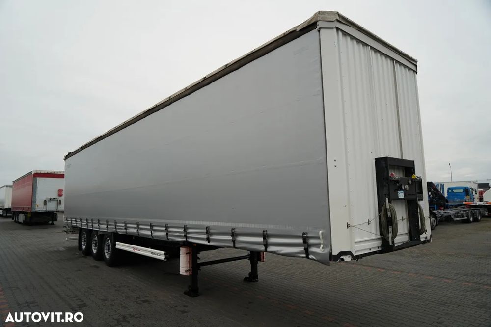 Kaessbohrer / SEMIREMORCĂ CU PRELATĂ (CURTAINSIDER) / STANDARD / AXE SAF / - 9