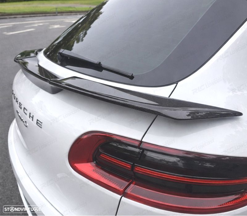 LIP SPOILER TRASEIRO PORSCHE MACAN 14-18 - 3