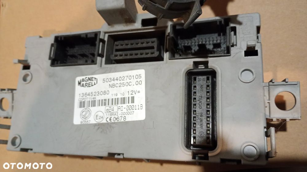 F.VAT  STEROWNIK KOMPUTER SILNIKA FIAT DUCATO  51861913 0281015576 Fiat Ducato 2,3 Citroen Jumper 2,3 JTD Peugeot Boxer ZESTAW STARTOWY - 4