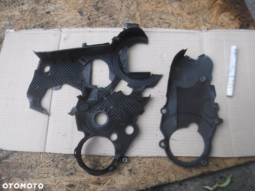 Vw Passat B6 Golf A3 S3  Skoda Seat Audi oslona rozrzadu CFF CFG 2.0 TDI 03L109145B 03L109147B - 1