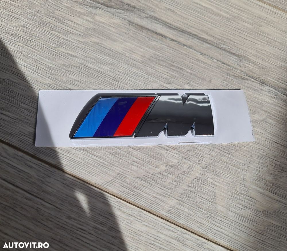 Emblema-Sigla-Logo-Crom-Bmw-M-Power-Performance-Spate-9-cm - 4