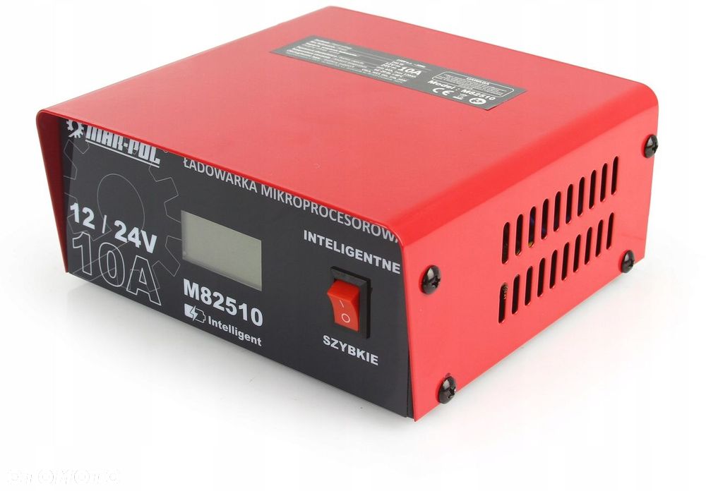 ŁADOWARKA PROSTOWNIK DO AKUMULATORA 12V/24V 10A - 9