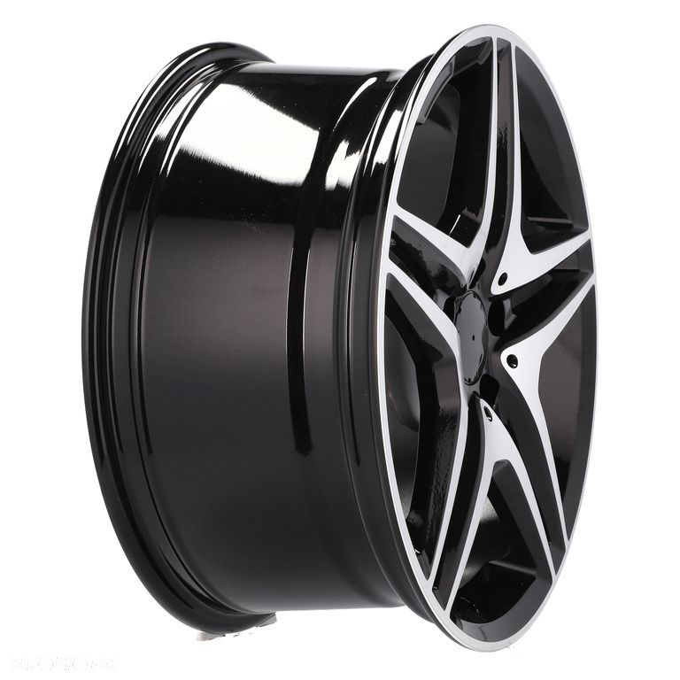 4x Felgi 17 5x112 m.in. do MERCEDES A W177 B W246 W247 C W204 W205 E W211 W212 W213 - BK443 - 6