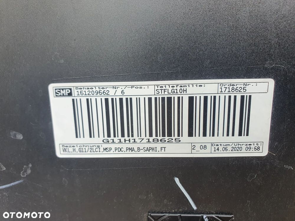 Zderzak tył tylny BMW 7 G11 G12 Lift  rok 19-22 M-Pakiet - 17
