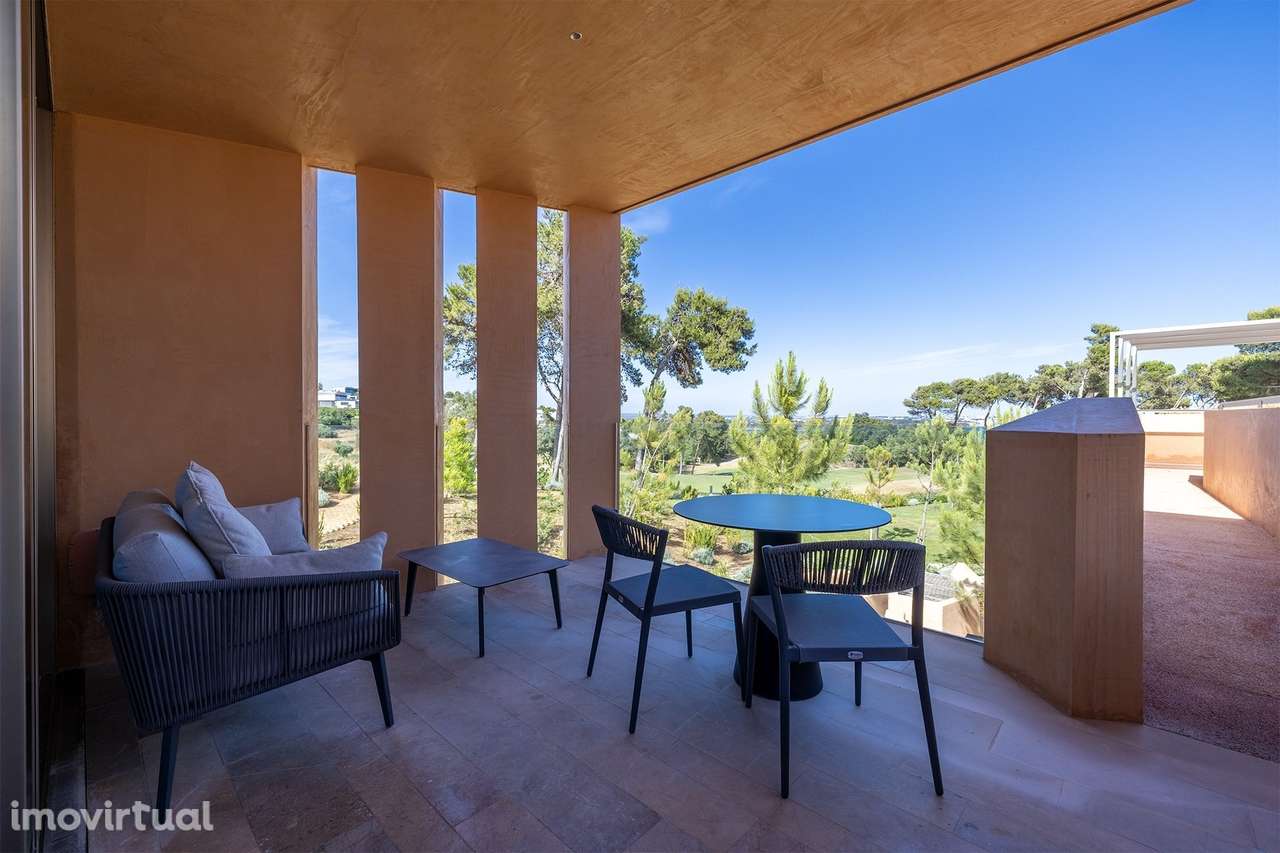 APARTAMENTO T1+1 DE LUXO COM VISTA MAR EM PALMARES GOLF RESORT, LAGOS - Grande imagem: 2/22