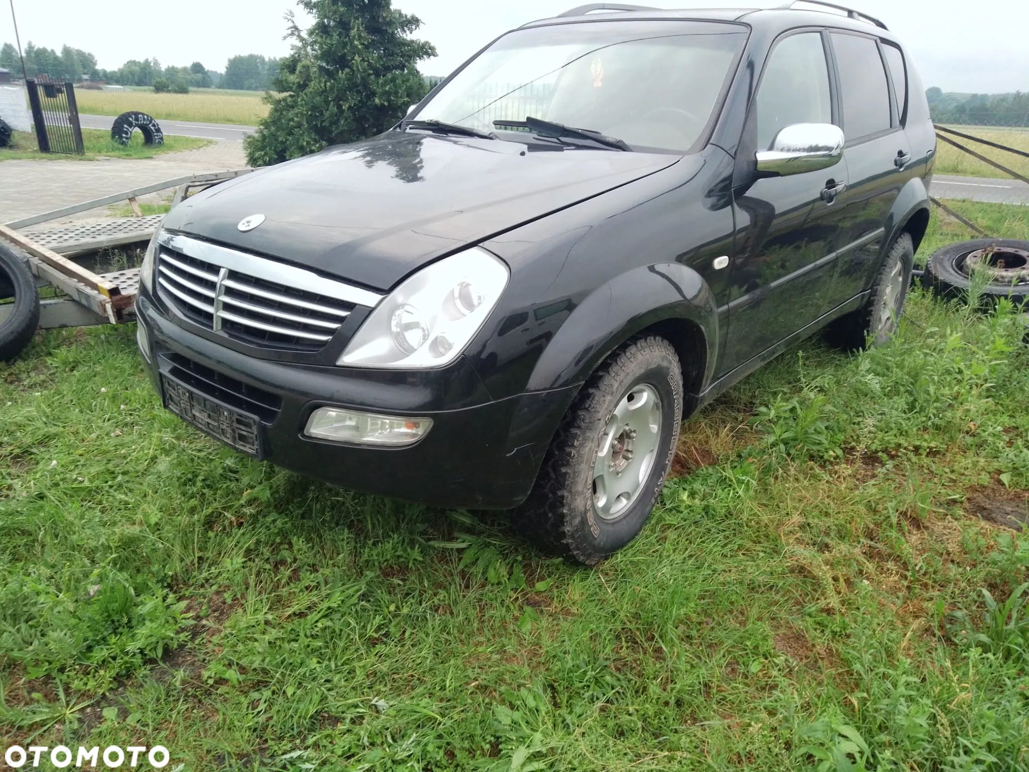 SSANGYONG REXTON 2,7 silnki felgi  skrzynia sprzegło drzwi reduktor - 1