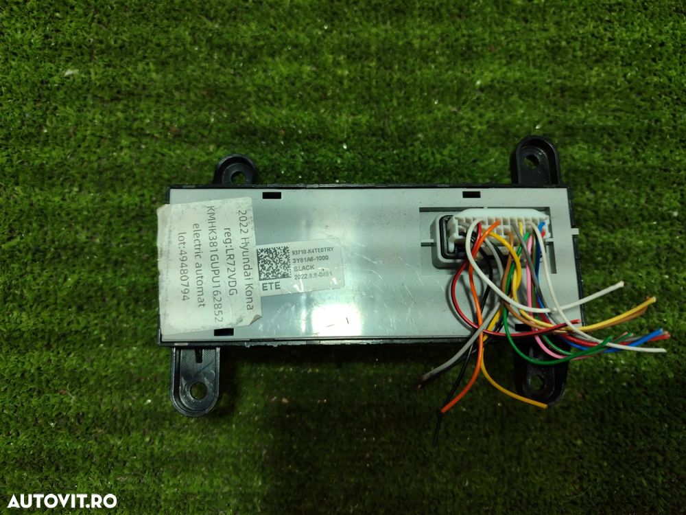 BLOC CONTROL LUMINI HYUNDAI KONA ELECTRIC 2022 COD OEM 93710-K4TE0TRY / 3Y81A6-1000 / 2021-2023 - 7