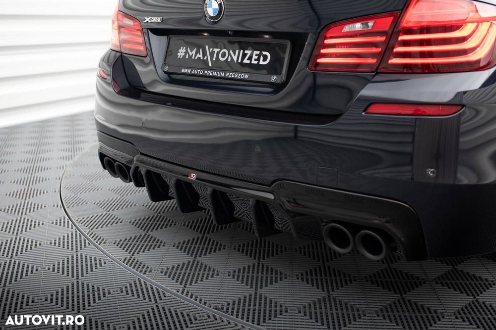 Difuzor Bara Spate compatibil cu BMW Seria 5 F10 F11 M-Pack Maxton Design - 2