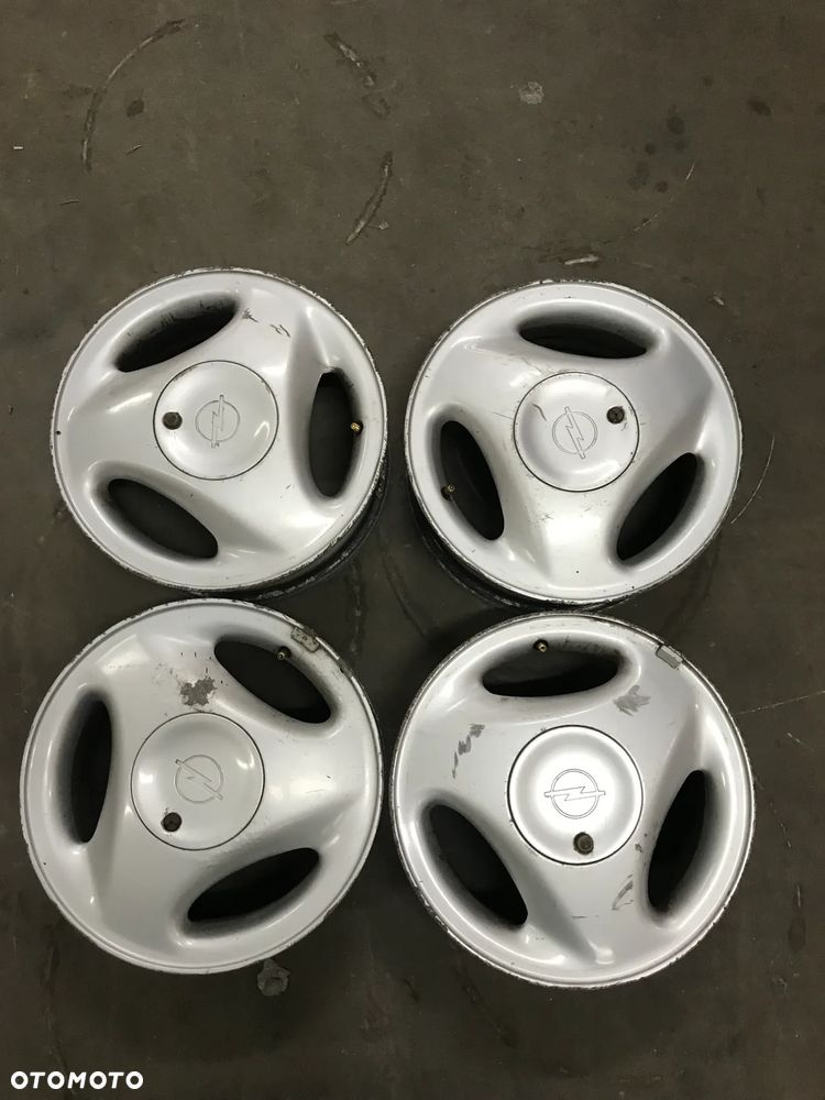 OPEL CORSA FELGI ALUMINIOWE Z OPONAMI 4X100 ET49 5.5J 14" - 1