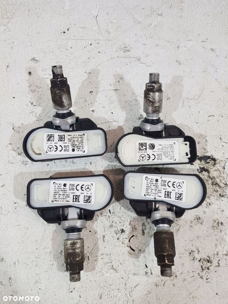 czujniki ciśnienia opon a0009050030 mercedes w205 w212 w207 komplet - 2