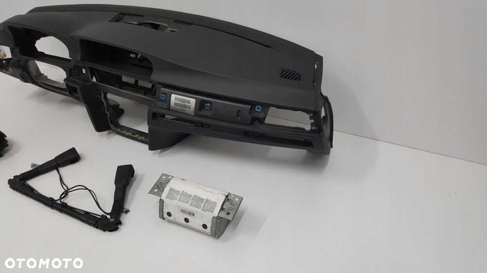 BMW E90 E91 E92 E93 DESKA ROZDZIELCZA KONSOLA KOKPIT PULPIT PODUSZKI AIRBAG AIR BAG NAPINACZE KIT SET - 3