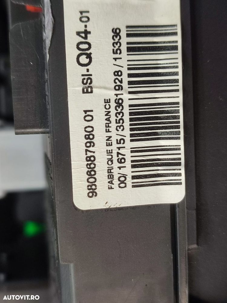 Panou sigurante 980668798001 2.0 hdi AH01 Peugeot 508 1 [facelift] [2 - 3