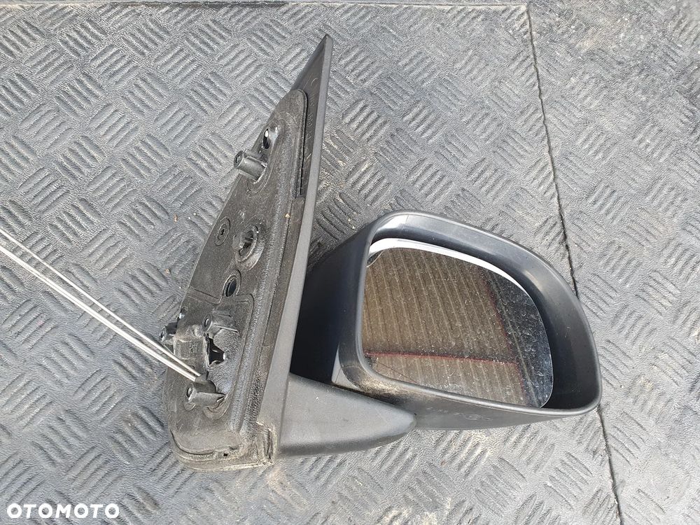 Lusterko PRAWE manualne Fiat Panda III 12- EUROPA CZARNY LAKIER - 3