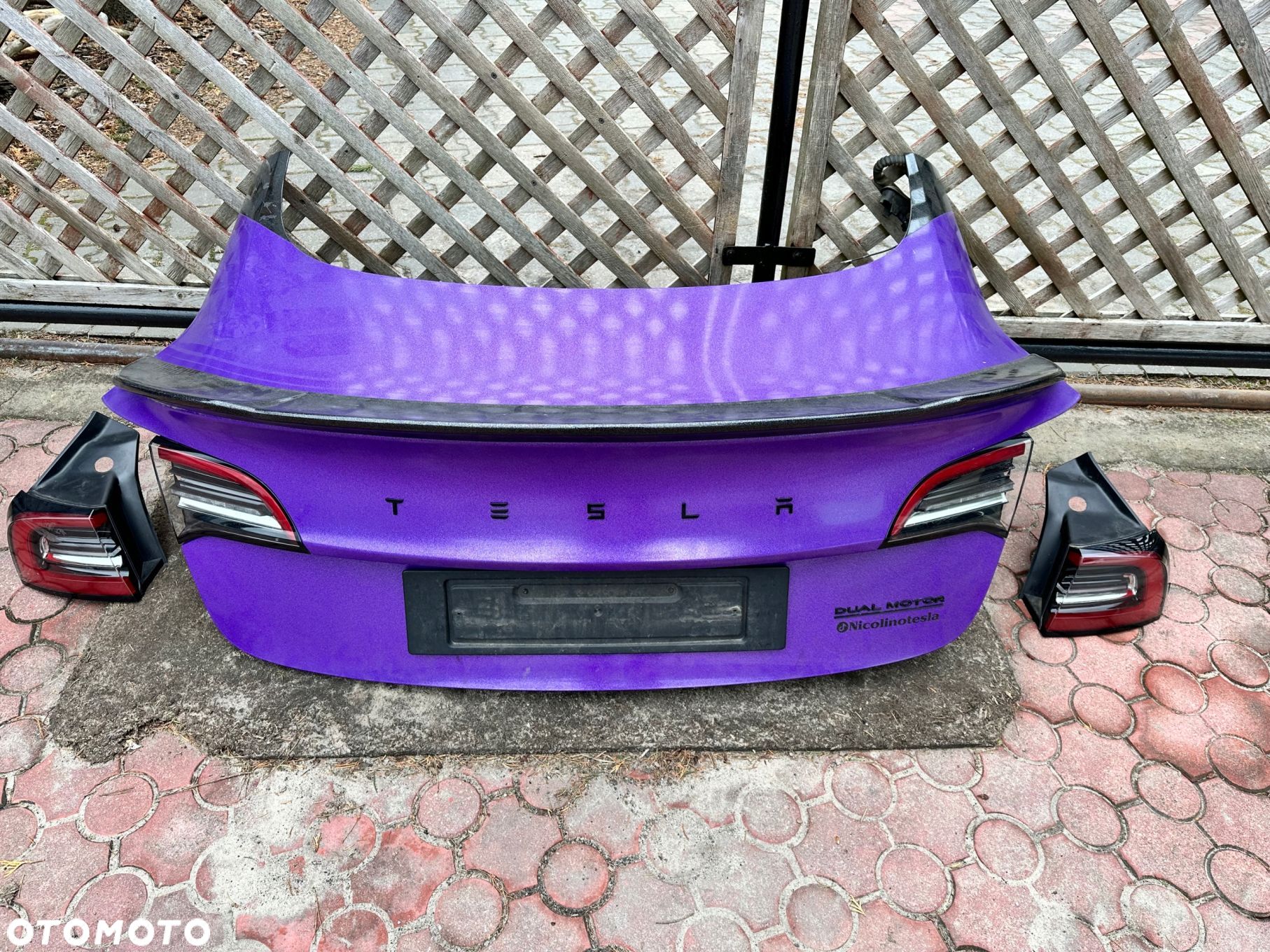 Lampy Tył Tylne Komplet Lamp Tesla Model 3 Lift 2022r - 1