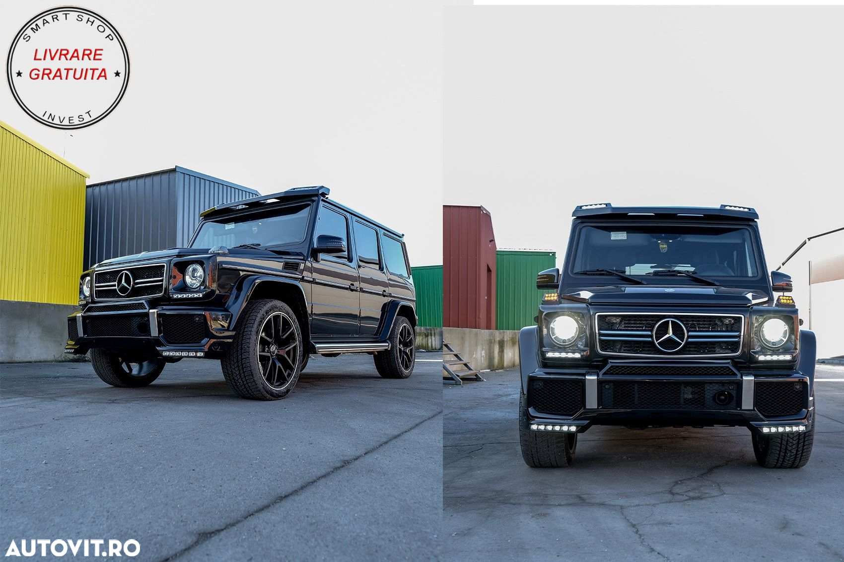 Prelungire Bara Fata DRL Mercedes G-Class W463 (1989-2017)- livrare gratuita - 16
