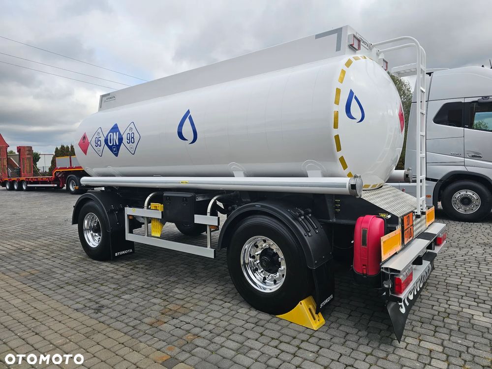 Stokota PRZYCZEPA CYSTERNA 2x7000L JAK NOWA BEZ PRZEBIEGU! - 8