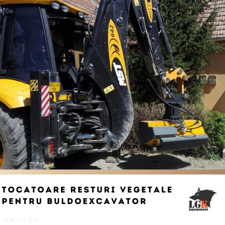 Tocatoare forestiera Femac T9 DF70 buldoexcavator - 2
