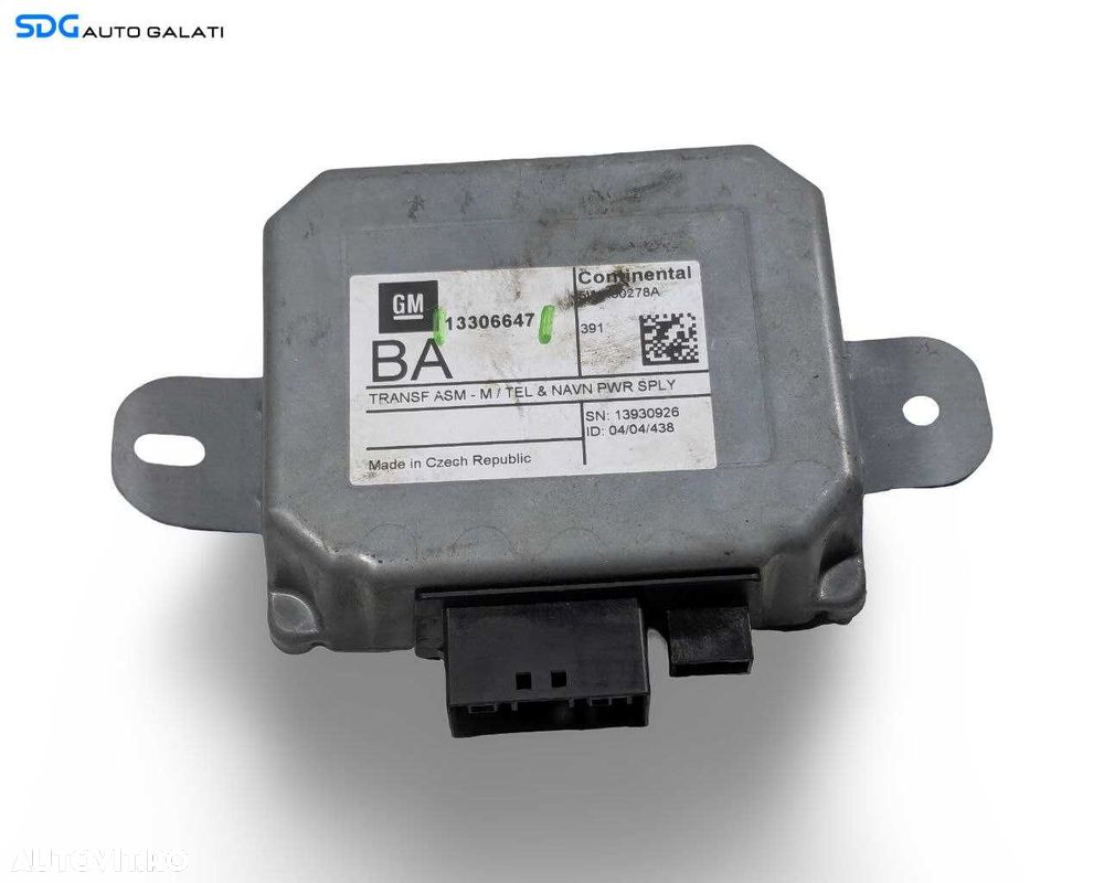 Unitate Modul Calculator Navigatie Chevrolet Captiva 2010 - 2020 Cod 13306647 [LR3105] - 1