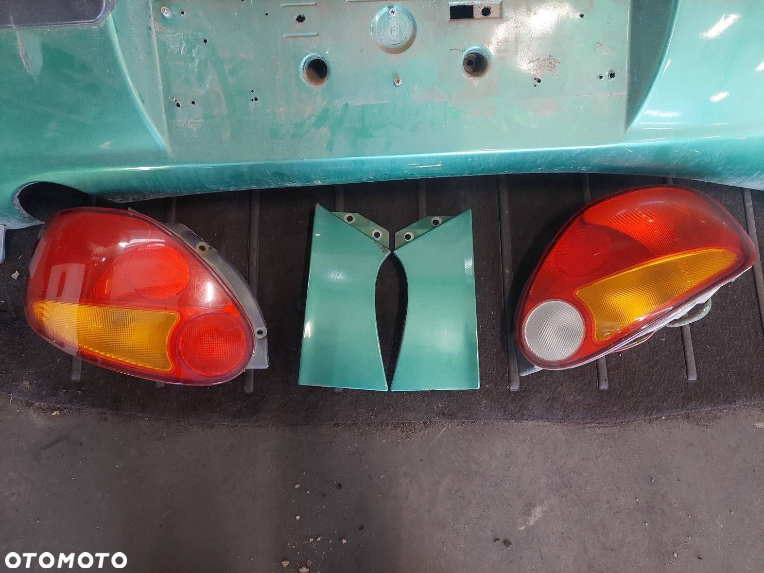 KOMPLETNY TYŁ KLAPA BAGAŻNIKA ZDERZAK TYŁ LAMPY DAEWOO MATIZ - 2