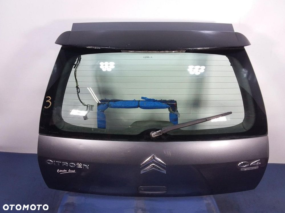CITROEN C4 I HB 5D KLAPA BAGAŻNIKA TYŁ - 1