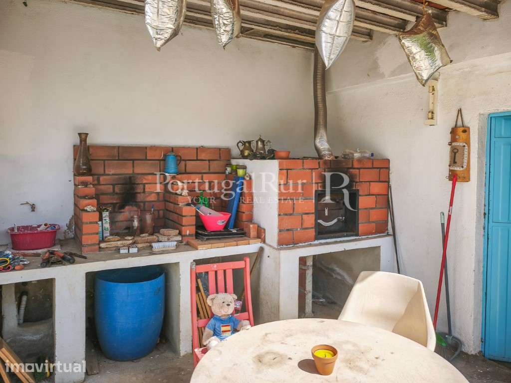Quintinha com 1,2 hectares e Casa Rústica T2 em Pisão, Crato - Grande imagem: 5/30