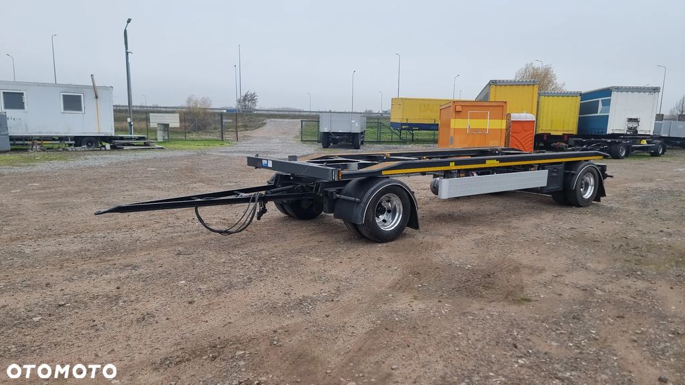 Huffermann 52.000zł netto PRZYCZEPA HAKOWIEC DO KONTENERÓW DO ZŁOMU 2020  ST.BDB MOŻLIWOŚĆ TRANSPORTU