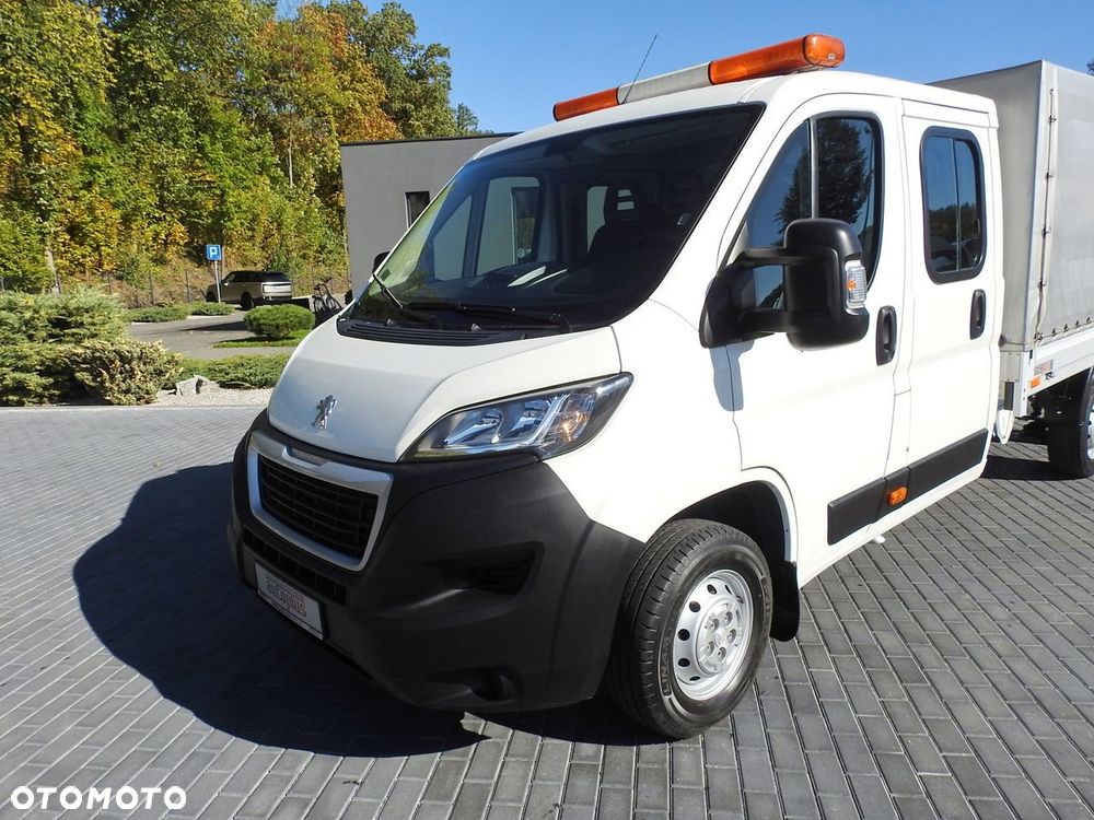 Peugeot BOXER SKRZYNIA PODWÓJNA KABINA DOKA 7 MIEJSC KLIMATYZACJA  140KM - 21