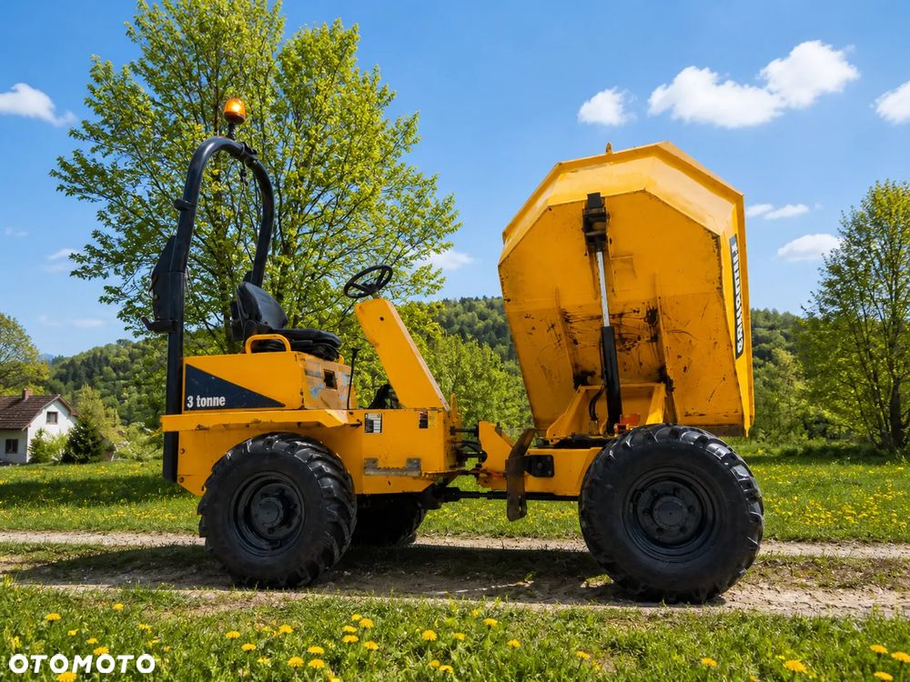 Thwaites MACH 573. Wozidło Budowlane-Rolnicze. Wózek z Obrotową Kolebą. 3 tony ładowność. 4x4. Silnik 3cylindry. Yanmar 36 KM. 1500 mtg. 2018 rok. Jazda 3 prędkości. Maszyna jak Nowa z Norweskiego Gospodarstwa! Ani deka luzów i wycieków! Pełny Oryginał. Hamulce brzytwa. Serwisy w DEKRA. Maszyna Woziła lekkie ładunki. Praktycznie zerowe zużycie. Wielka Okazja. Wszystko w pełnym Oryginale. Opony Oryginał w super stanie! - 5