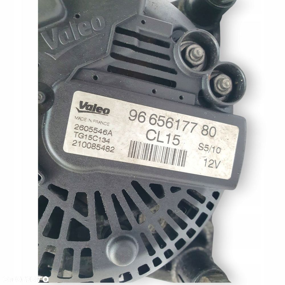 ALTERNATOR Citroen Berlingo Peugeot Partner Expert 1.6 HDI 9665617780 - 7