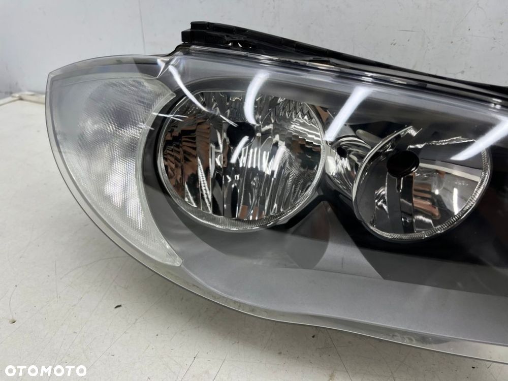 Lampa reflektor BMW 1 E81 W82 E87 E88 LIFT 09-13r. prawa przednia zwykła H7 ORYGINAL prawy przód EU - 7