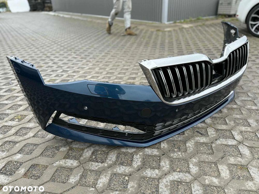 SKODA SUPERB III FL Lift Zderzak przód przedni LW5Q 4xPDC GRILL 2019-23r. - 10