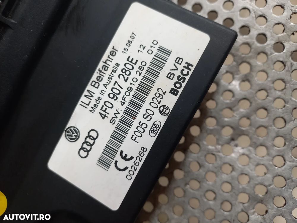 Modul Calculator Lumini Audi Q7 4L A6 C6 Cod 4FE - Dezmembrari Arad - 5