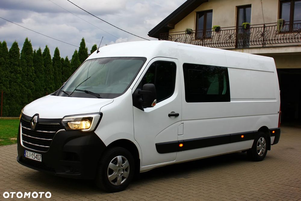 Renault Master 2.3 DCI 150KM BRYGADÓWKA 7 OSOBOWA +PAKA NAVIGACJA +KAMERA COFANIA  FV23% - 1