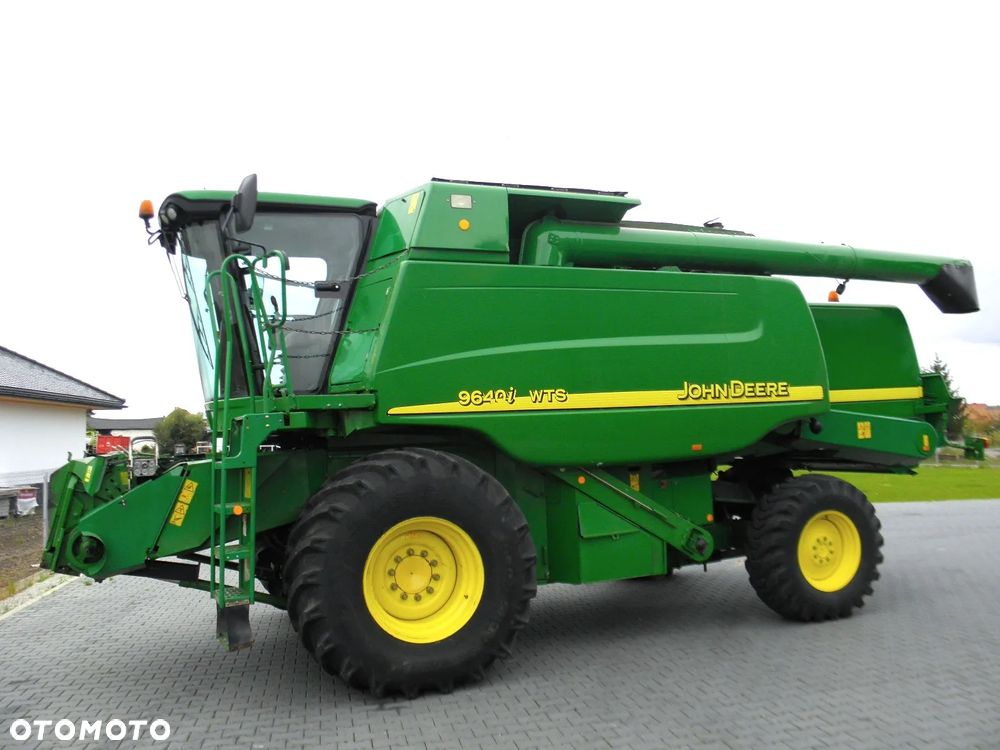 John Deere WTS 9640i 2006 Rok , Nowsza Wersja, heder,6,7m, Greenstar, Nie Malowany, Stan Bardzo Dobry - 3
