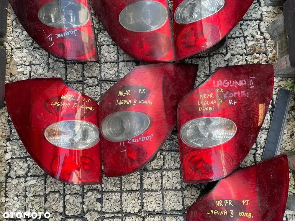 RENO LAMPY TYŁ LEWE PRAWE RENAULT LAMPA TYLNIA LEWA PRAWA - 8
